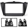 Double Din Car Radio Fascia Trim Kit Install Frame DVD Panel Stereo Interface For TUCSON IX35 2010+ 178X102mm