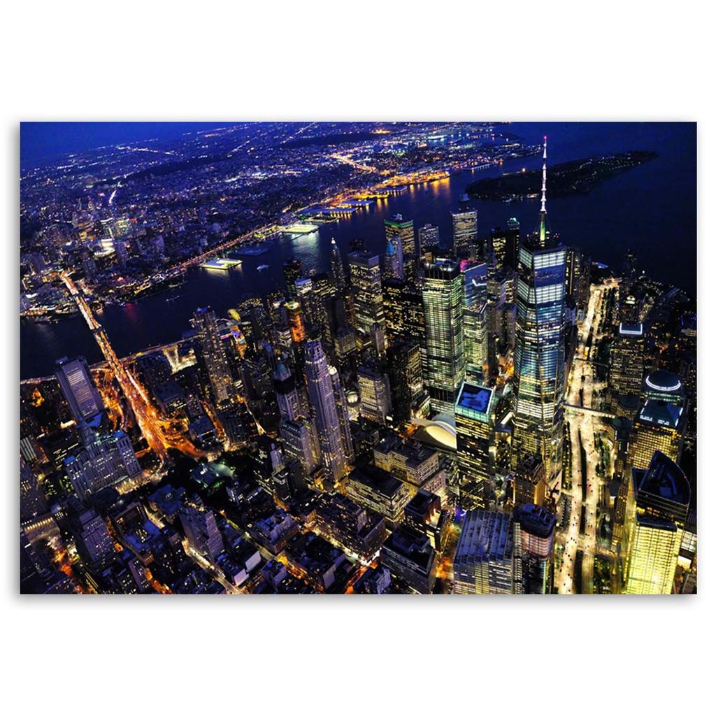 Canvas print, New York City night