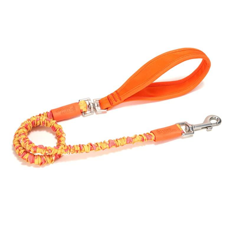 

Japanese TUFF HOUND Pet Supplies Highly Length for Urethane Foam for Walks [Authorized Distributor] Leash, Extendable, 95-140cm, Dogs, Large, Medium, оранжевый