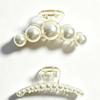 Simple Temperament Pearl Hair Clip for Woman Korean Shark Clip Girl's Ponytail Clip