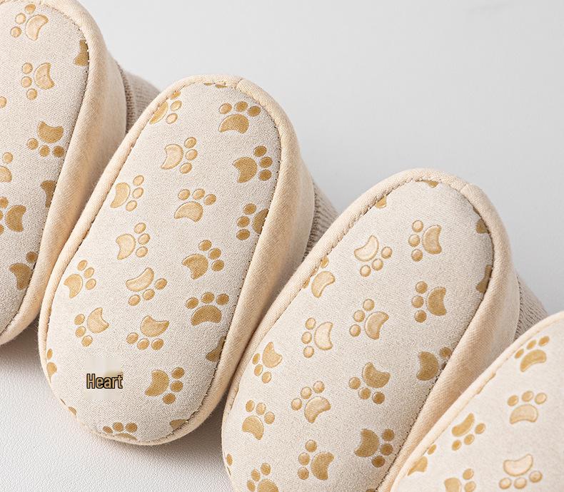 Erste Newborn Baby Lauflernschuhe Anti-Rutsch Warm Hausschuhe