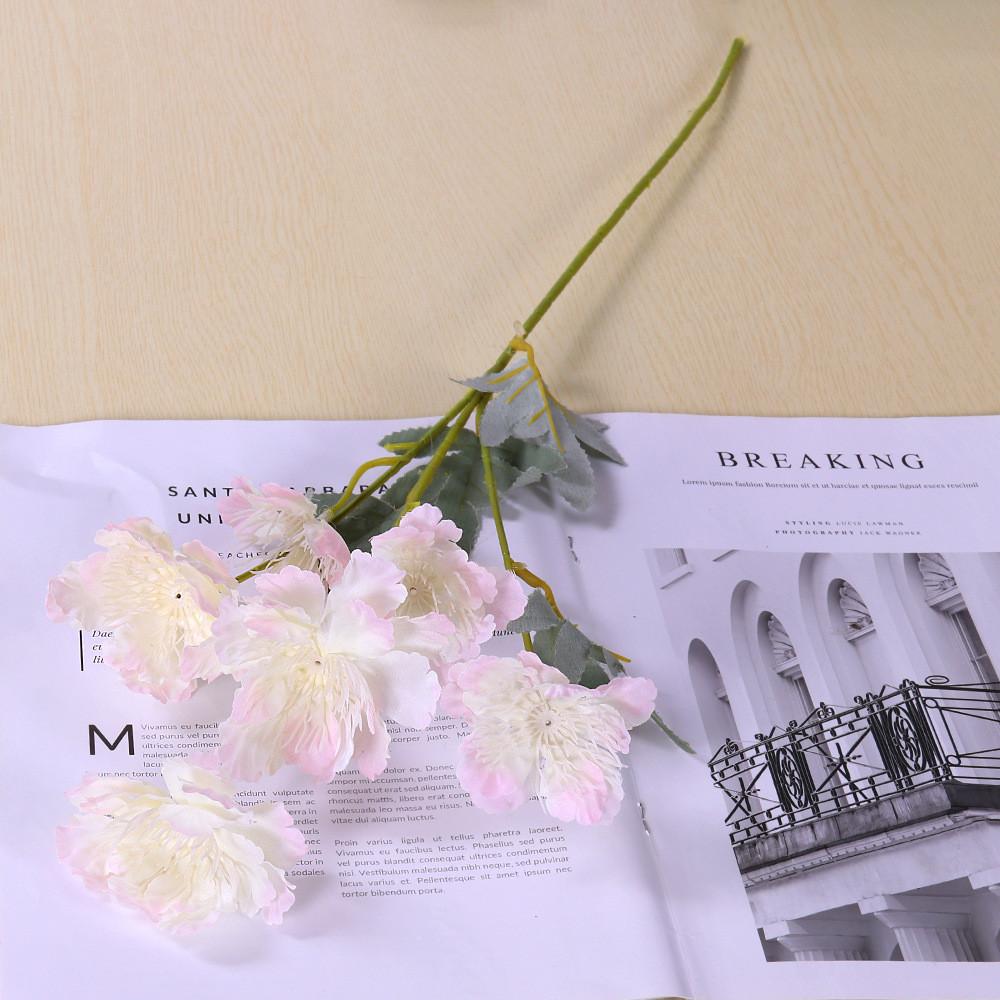 Peony Silk Snow Floral Arrangement For Wedding Decor Photography