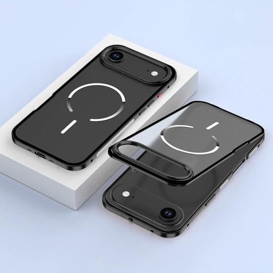 Magnetický kryt na telefon pro řadu IPhone 17 Kovový rám Ochranný kryt na telefon Rychlý odvod tepla Bezdrátové nabíjení Skořepina telefonu