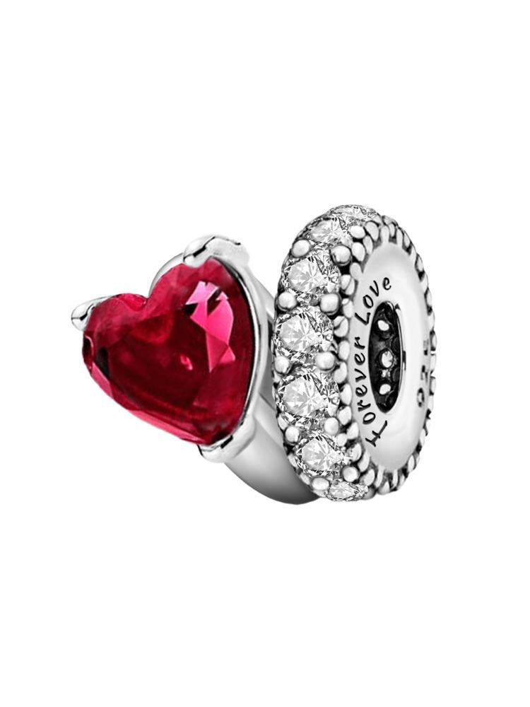 Copper Mushroom Strawberry Bear Love Heart Red Charms Beads Fit Original Bracelets Bangles Jewelry Gift For Women