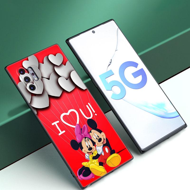 Cute Mouse Love Phone Case For Samsung M30 M31 S Note 10 20 M04 M13 M32 M14 M23 M33 M34 M42 M52 M53 M54 5G M11 M12 M21 M22 M51