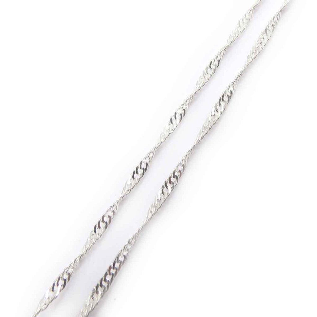 Les Trésors De Lily [J8498] - Designer Silver 'Key of Mysteries' Necklace