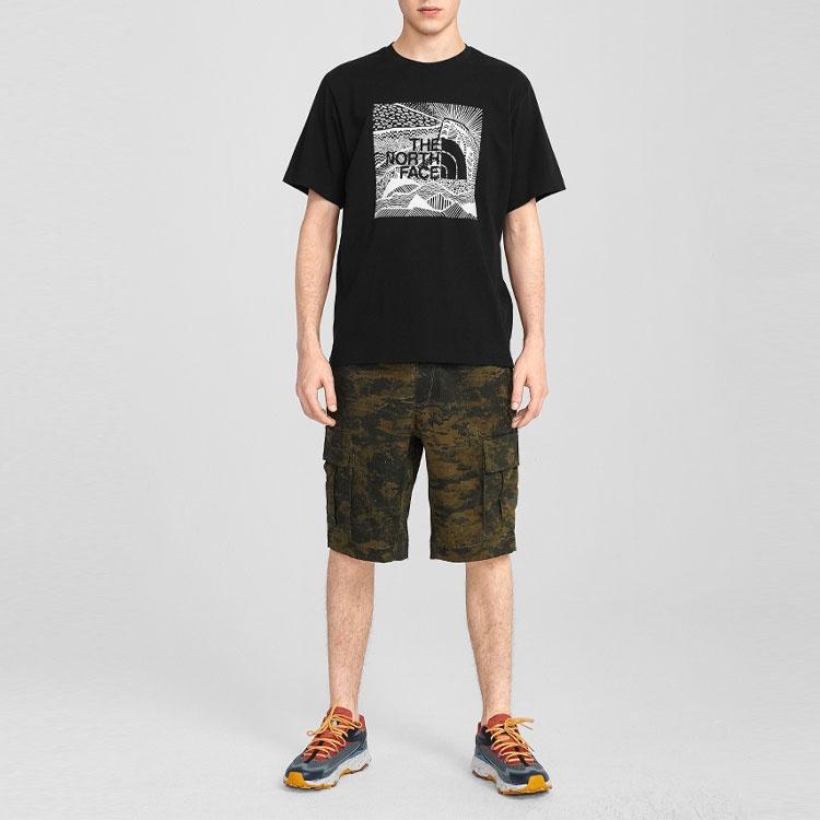The North Face Redbox Celebration T-Shirt 'Black' Men's NF0A7QRB-JK3