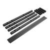 1.9 Inch Simulation Wheel Hub 1/10RC Crawler Tyres Shelf Tire Storage Rack for TRX4/SCX10 1/10 RC CarBlack