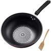 1PCS/Set Frying Wok Pan Iron Pan Diamond Coating FOR CRYSTAL Diamond Wok Non Frying Pan Induction Compatible Gas Stove