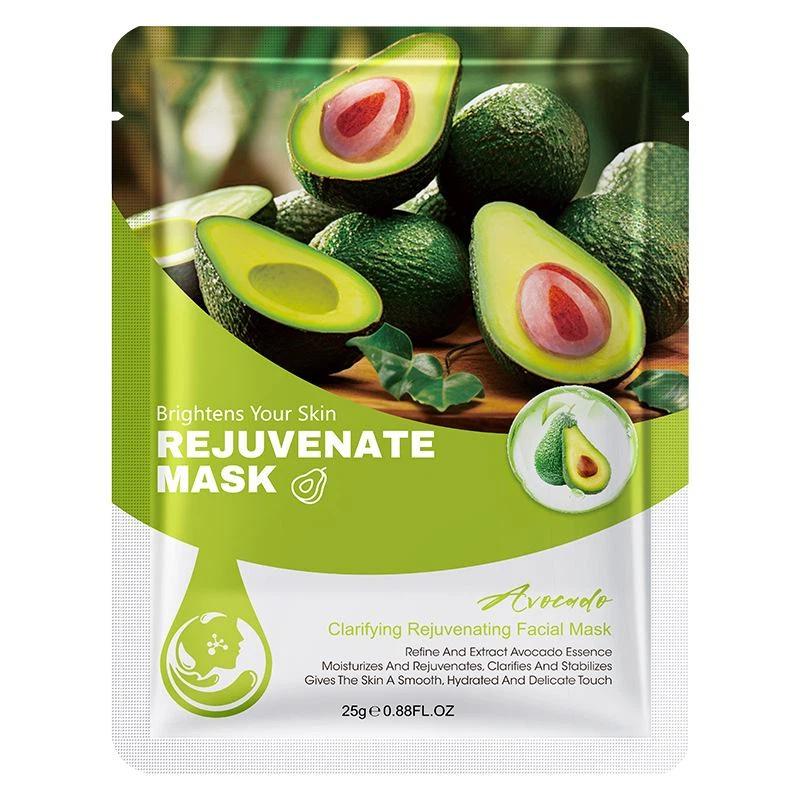 Avocado Clarifying Tender Mask Moisturizing Collagen Firming Mask Improves Rough Skin Eliminates Wrinkles and Oil Control