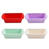 Flexible Silicone Mini Loaf Pan for Rectangle Cake Pans and Bread Toast Kitchen