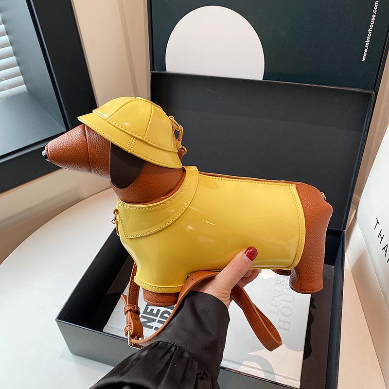 Kreative Hunde-Umhängetasche - Eine einzigartige Tasche für gelegentliche Reisen oder den täglichen Weg zur Arbeit, perfekt zum Cross-Body-Tragen