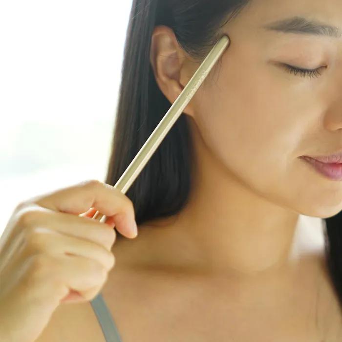 

[Подарок снизу] Органический мини-массажер гуаша в виде стика