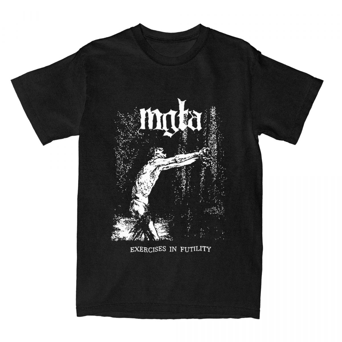 

Mgla Metal Balck Music T Shirts Summer Y2K Funny T-Shirts Cotton Fashion Tshirt for Men Short Sleeve Tees Summer Streetwear T... S разноцветный