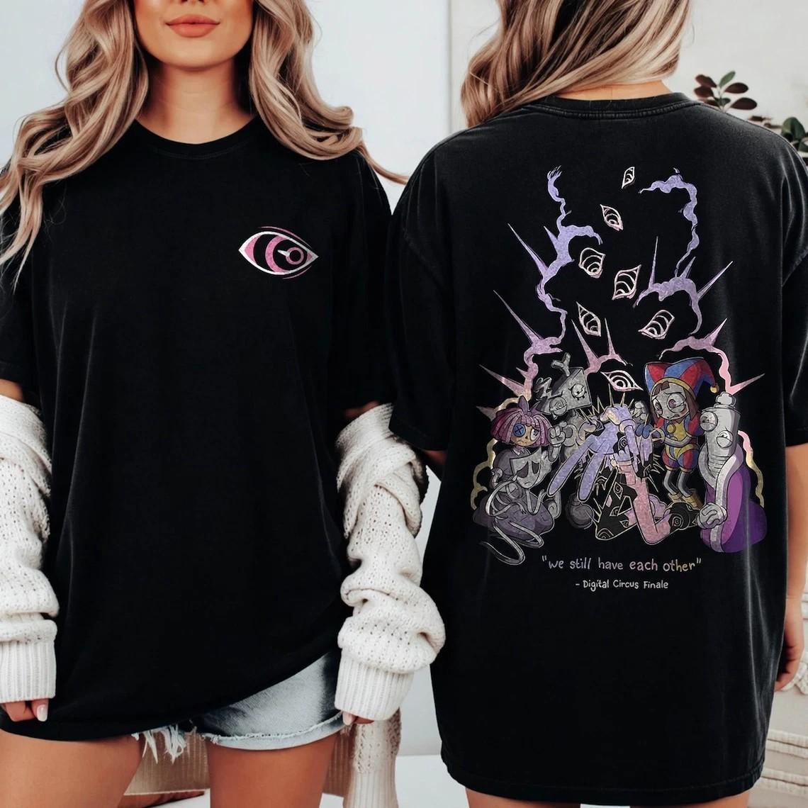 The Amazing Digital Circus Finale Two-Sided Shirt XXL
