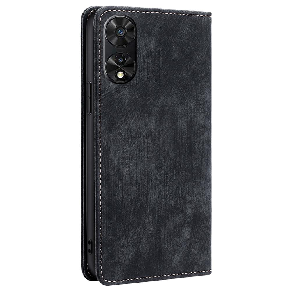 For TCL 505 Wholesale Phone Case RFID Blocking Wallet Stand Anti-Scratch PU Leather Cover