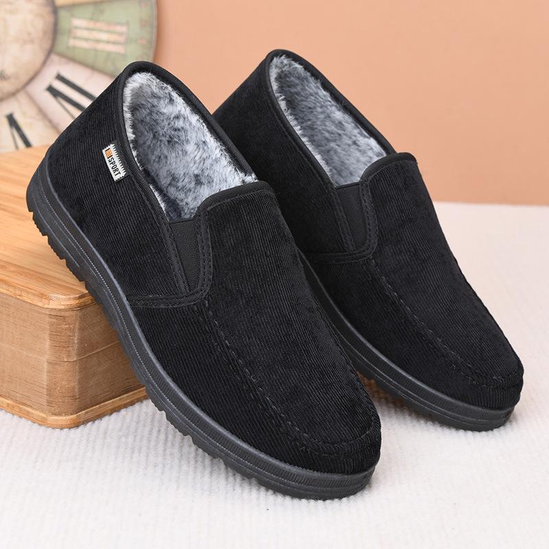 Fashion 2025 Autumn and Winter New Casual Men's Cotton Shoes Casual Boots Comfortable Cold Proof Warm Cotton Shoes for Man