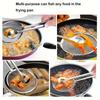 Frying Oil Strainer Spoon Food Strainer, Kitchen Colander Stainless Steel Fried Food Strainer.Kitchen Food Filter Tongs For Frying Food