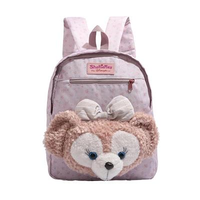 Mochila Tudo com Mochila Bolsa de Rosto Grande de Pelúcia Fofa de Desenho Animado Duffy Mochila de Viagem