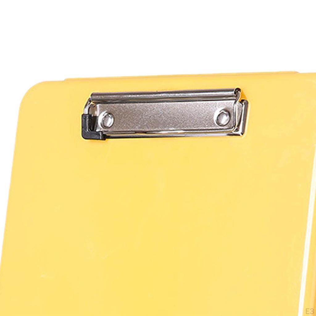 Clipboard with Storage A4 Binder Low Profile Clip Nursing for Office