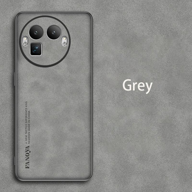Retro Leather Skin Feel Case For Realme GT8 Pro Realme GT 8 Pro RealmeGT8Pro G Shockproof Matte Silicone Soft Case Cover