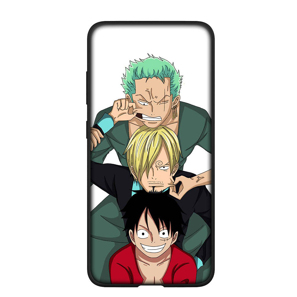 Case for iPhone 17 15 16 Plus Xiaomi Poco X7 X6 F8 F7 C85 C75 Redmi Note 14 12 11 13 Pro Max A4 14C 13C 15C Luffy One Pieces Sanji Roronoa Zoro Coque