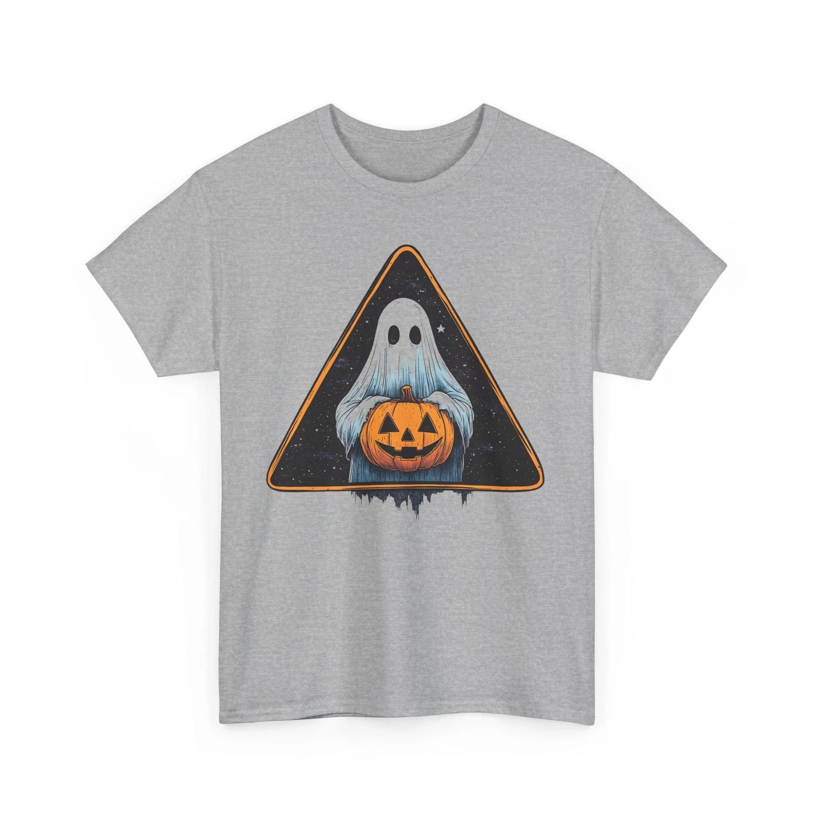 

Scary Ghost Vibes T-Shirt | Paranormal Halloween Tee | Haunted House Shirt M