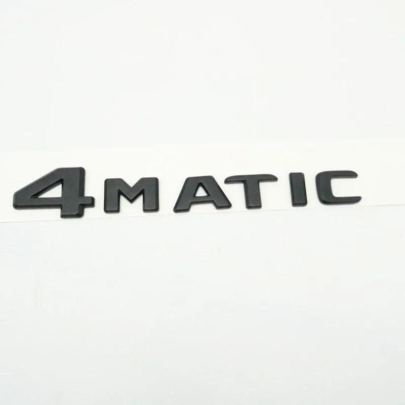 3D ABS For Mercedes-Benz A B C E G S ML SL CL GLA CLA Class 4MATIC 4 MATIC Trunk Lip Lid Letters Emblem Logo Badges PK1