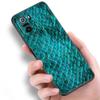Sexy Python Snake Skin Phone Case For Xiaomi Mi POCO X3 NFC GT M4 M3 12 11T 10T Pro A3 11 Lite NE 5G 12X 11i F3 Soft Black Cover