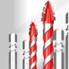 Skewed Head Eccentric Drill Bit Serrated Hexagonal Shank Drill Bit Set  Drilling Tool