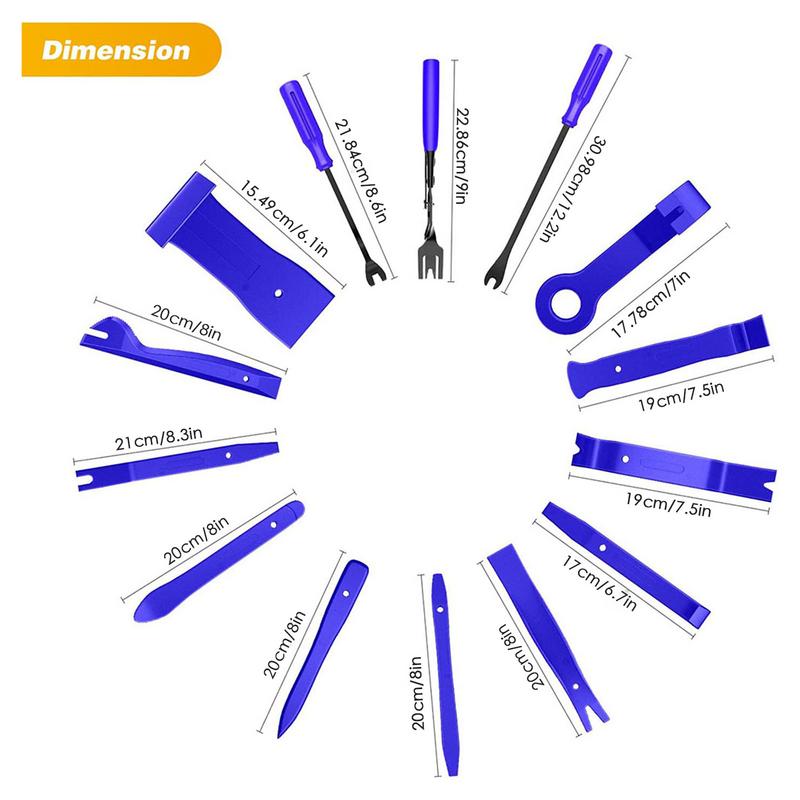 Car Door Panel Removal Tool Kit 102pcs Trim Door Panel Fastener Remover Tool Kit Pry Tool Set For Auto Clip Pliers Remover Pry