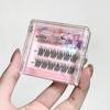 Wispy Adhesive Fake Eyelashes Reusable Glue Free False Lashes Self-adhesive Lash Clusters  Makeup