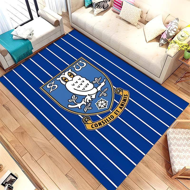 Sheffield Wednesday Football Club (5) Rug Suitable For Living Rooms Bedrooms Computer Rooms Dining Areas And Placement Under Tables And Chairs Also An