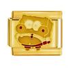 Gold Cartoon Character Titanium Steel Elastic Bracelet