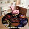 Five Nights at Freddy's Print Round Rug, Washable Floor Carpet, For Entryway Dorm Laundry Room Office Study, Home Decor Birthday Christmas Gift