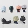 7Pcs/Set Lying Style Anime Jujutsu Kaisen Mini Figure Toys 3-4cm Satoru Gojo Mini Cute Gk PVC Statue Figurine Collectible Toys