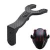 Motorcycle Head Gear Hook Motorcycle Helmet Holder Helmet Hook Wall Mount Football Bicycle Hat Hanger Stand For Caps Wall Rack