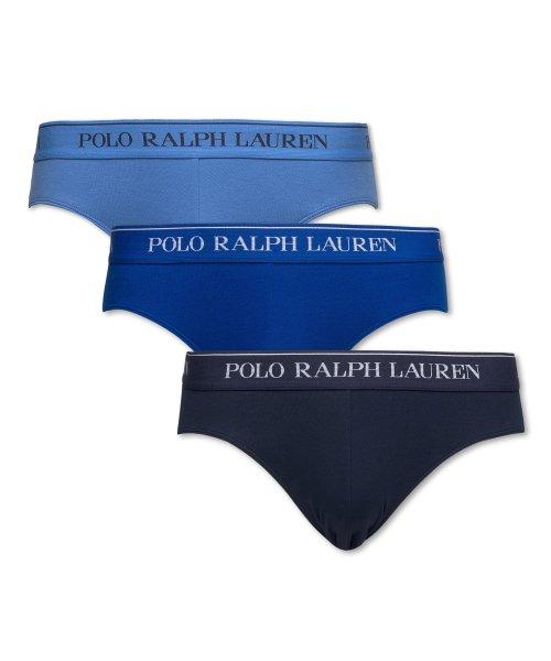 

[Polo Ralph Lauren] Трусы-слипы с низкой посадкой, 3 шт. - Разноцветные [Отправка из Кореи] 100% Оригинал Multi - M