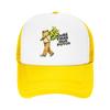 Bad Bunny Frog Carrying Bananas Vintage Trucker Cap Men Women Fashion Dad Hat Sun Hat Racing Cap Adjustable Mesh Baseball Cap