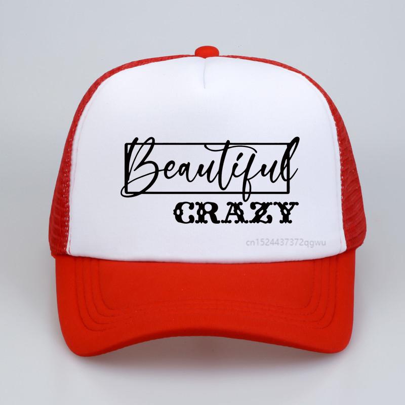 

Beautiful Crazy Print Women sun hat Women Funny Summer Casual adjustable Outdoor sports hat Girls Holiday Mesh breathable hats Adjustable