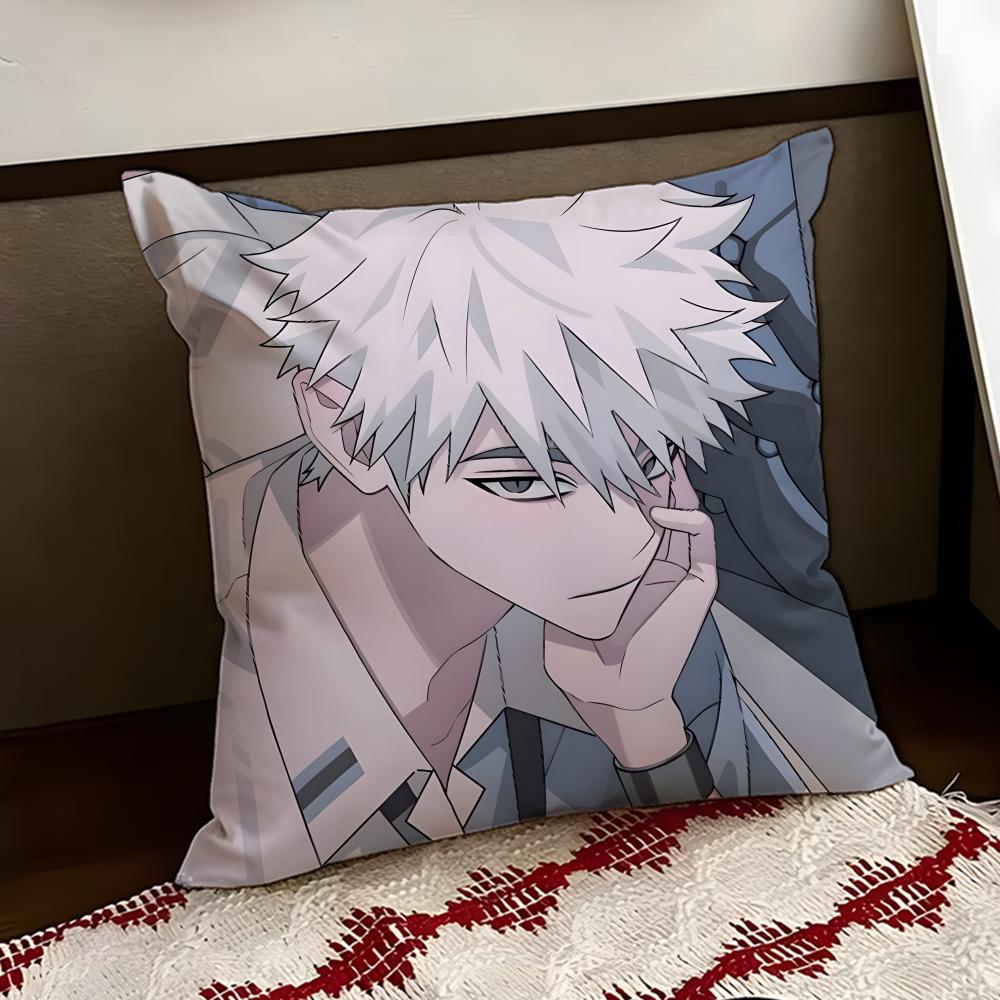 LINK CLICK anime Cushion Cover Reversible Soft Durable Pillow Cover Home  Car MultiScene Use for Daily Comfort