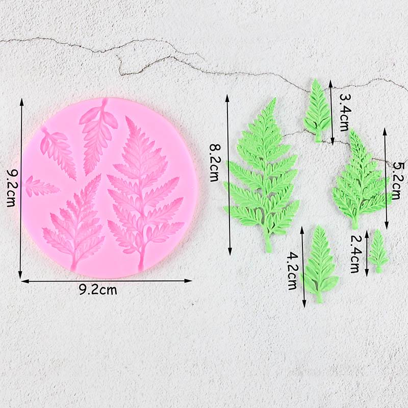 Blumenfüller Blatt Silikon Dekorierformen Kuchen Zuckerpaste Süßigkeiten Tonform