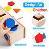 Toddler Montessori Toys Wooden Shape Color Sorting Toys Fine Motor Skill Fishing Game Activities Early Learning Educational Toys
