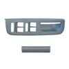 Window Opening Button Frame Set - Left Front for VW Passat, Golf, Jetta - Grey