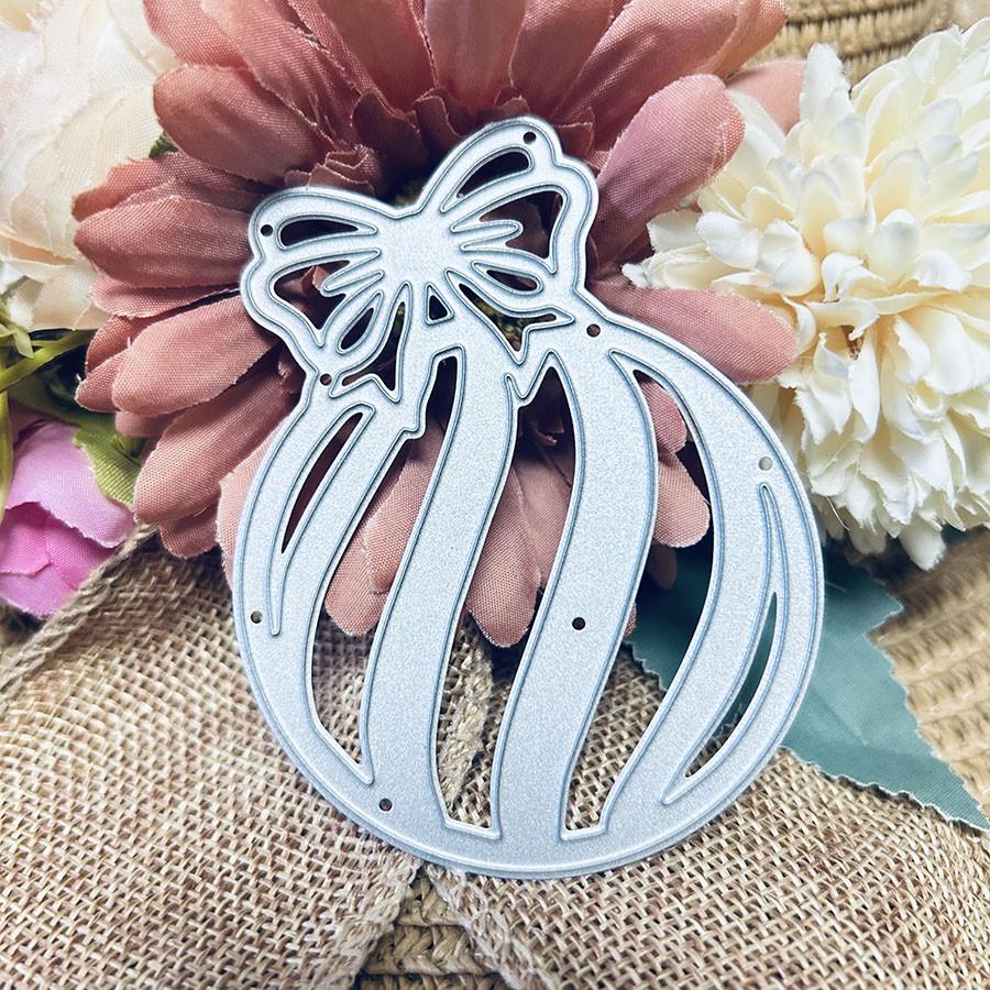 Bow Ball Metal Die Cutting Dies For DIY Scrapbooking Embossing Folder Stencil Photo Album Decorative