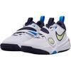 Nike Team Hustle D11 GS White Photo Blue Light Lemon Twist Kids Sneakers Bright-Crimson DV8996-105