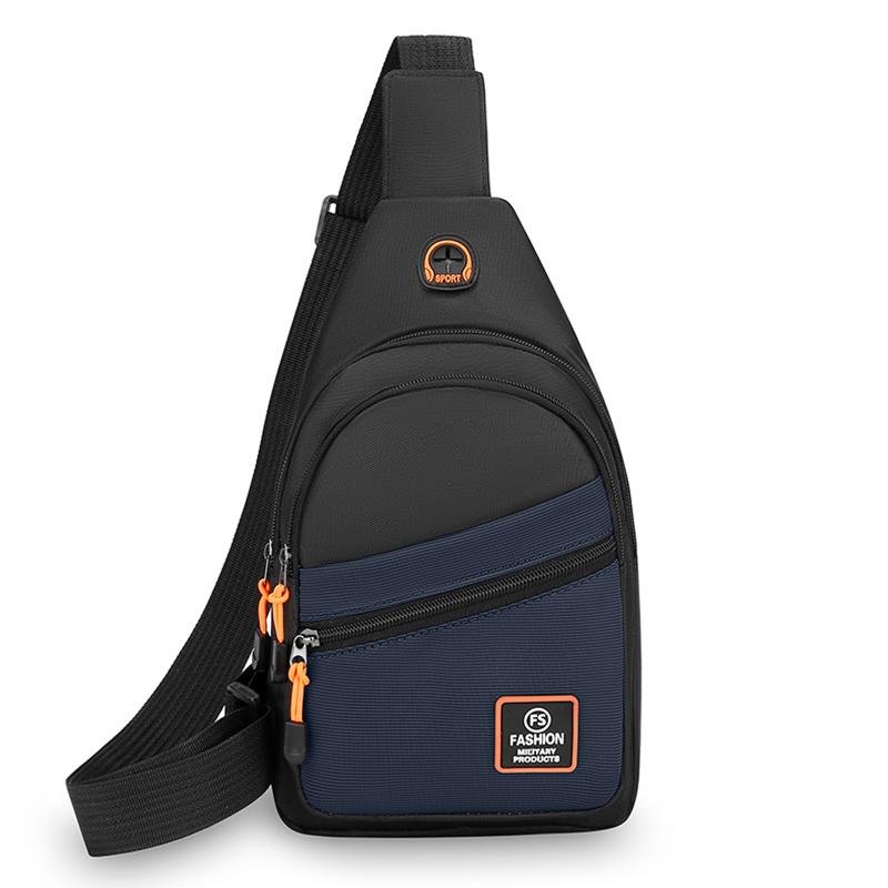 Chest Bag Crossbody Small Sling Backpack Sling Bag for Men, Chest Bag Daypack Crossbody for Travel Sport Crossbody Backpack