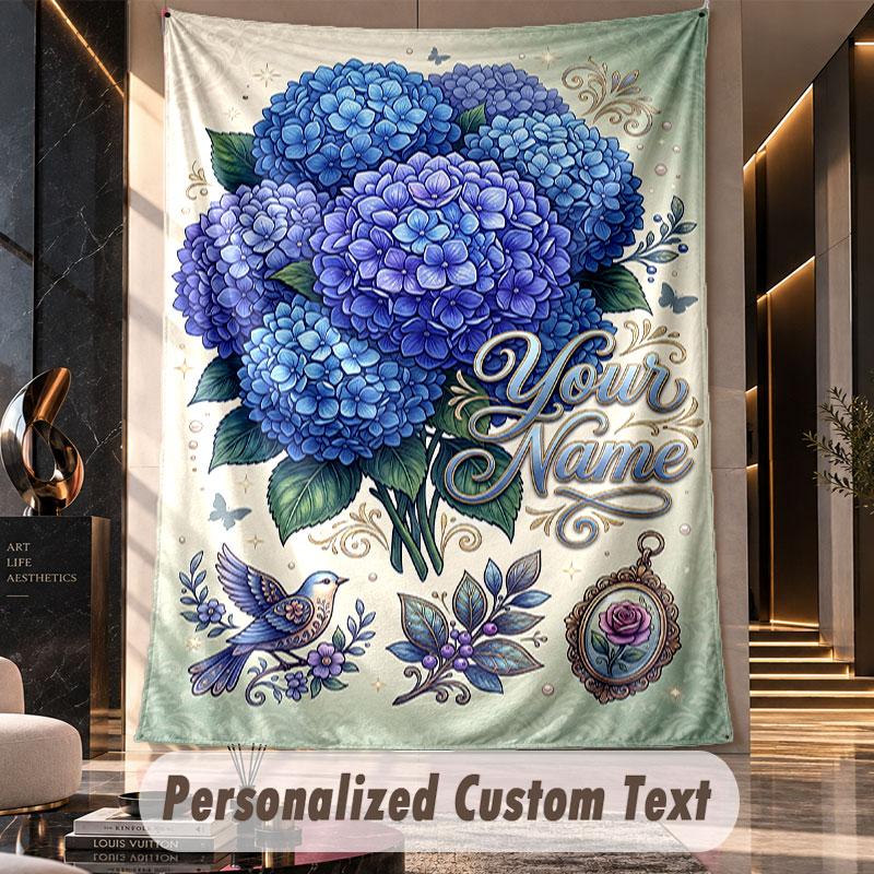 Owl Birds (108) Theme Custom Tapestry Personalized Custom Name Text Wall Hanging Tapestry Home Decor Background Cloth