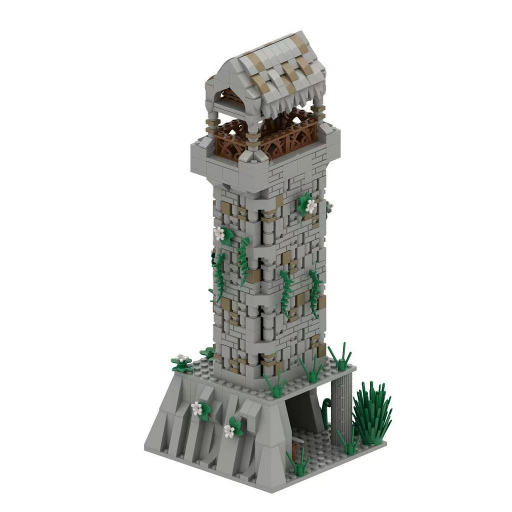 Medieval Castle Building Blocks Set Knight Outpost Creative Model Bricks Kit Educational Construction Toys for Boys Kids