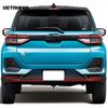 For Toyota Raize -2024 2025 Chrome Rear Bumper Lip Trim Body Kit Spoiler Diffuser Splitter Protector Accessories Car Styling